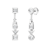 Trilogy Diamants earrings