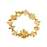 Marelie baroque gold bracelet Tournaire