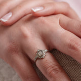Esther diamond ring 0.20 ct and diamonds