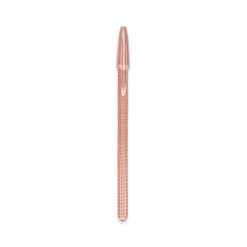 stylo bic x tournaire - stylo haut de gamme en bronze plaqué or rose